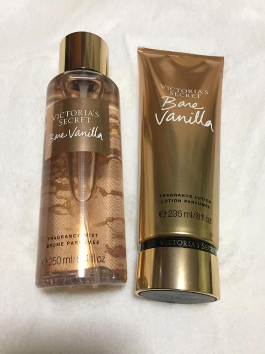 2IN1 SET BARE VANILLA / BARE VANILLA SHIMMER Victoria's Secret Perfume ...