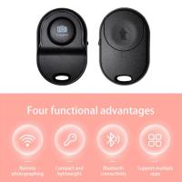 、 Mini Bluetooth Compatible Remote Button Wireless Controller Camera Shutter Release Smart Bluetooth Remote Control For Cell Phone