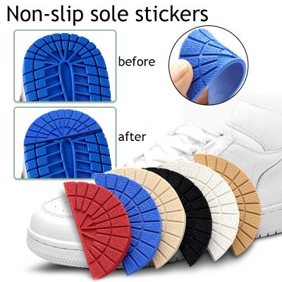 1pair Rubber Soles Shoe Protector Anti-Slip Wear-resistant Shoes Sole Shoe Sticker Outsole Shoe Sticker Pads Heel Foot Care Tool Shoes Accessories