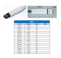 Morse taper drill chuck arbors ด้ามต่แหัวจับสว่านก้านเทเปอร์ MT5  MA4A.