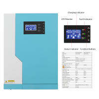 เครื่องชาร์จ Pure Sine Wave MPPT Control Solar Inverter ใช้งานง่ายสำหรับการไฟฟ้า