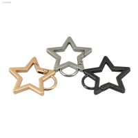 ❦✳ 1pcs Metal Star Shape Spring Gate Openable Keyring Leather Craft Bag Belt Strap Buckle Trigger Snap Clasp Connector Accessory