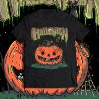 QIเสื้อยืดฮาโลวีน เสื้อฮาโลวีน Halloween T-SHIRT เสื้อยืดเด็ก เสื้อยืดผู้ใหญ่ ชุดพ่อ-แม่ลูก การเข้ารหัส:Ai-004