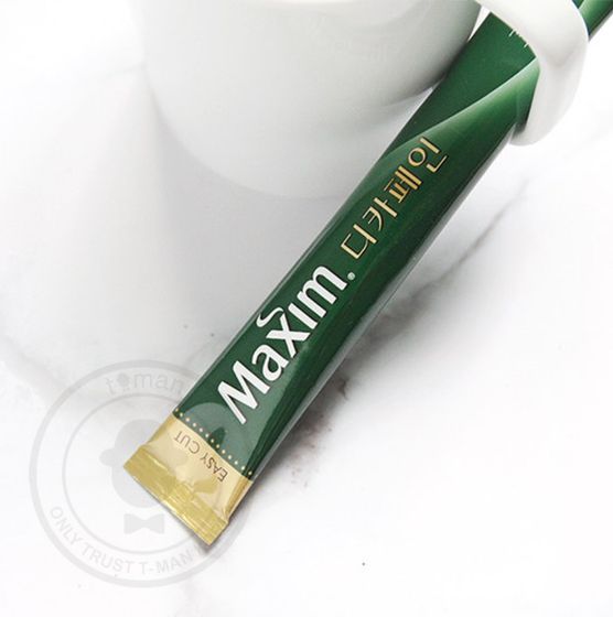 กาแฟเกาหลีสำเร็จรูป-korean-maxim-maxim-decaffeinated-coffee-mix-12g-x100-sticks