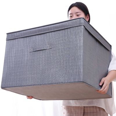 [COD] storage box fabric extra large finishing foldable clothes toy