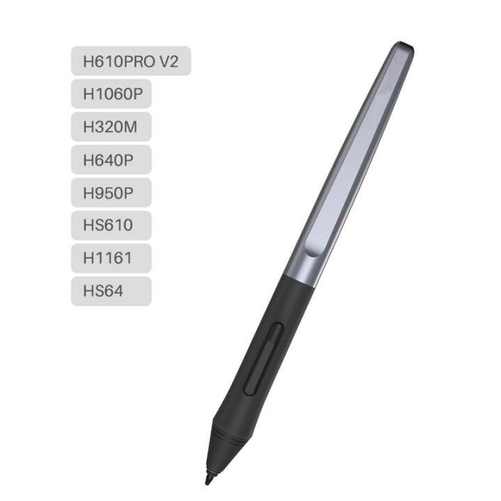 ปากกาดิจิตอล-pw100ปากกาสไตลัสปากกาดิจิตอลแบตเตอรี่ฟรีสำหรับ-huion-h640p-h950p-h1060p-h1161-hc16-hs64-hs610กราฟิกแท็บเล็ตปากกาวาด