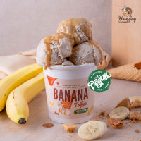 Banana Toffee Gelato (ไอศกรีมเจลาโต้ บานาน่า ท็อฟฟี่ 1 ไพท์ 16 oz.) - VEGAN &amp; Non-Diary Gelato