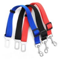 【CW】 Dog Car Adjustable Harness Seatbelt Lead Leash for Small Dogs Clip Safety Supplies