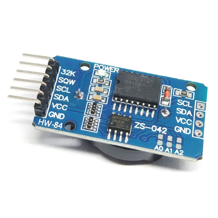 DS3231 AT24C32 IIC โมดูลนาฬิกาที่มีความแม่นยำโมดูล DS3231SN สำหรับ ...
