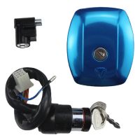 Motorcycle Parts Ignition Key Switch Seat Lock Fuel Tank Gas Cap Cover Set for Haojue Suzuki AX100 ADV Moto Modified Accessories Other Transmission Pa