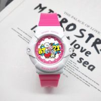 Kawaii Bt21 Anime Hobby Tata Chimmy Cooky Koya New Student Idol Boy Group Creative Silicone Waterproof Watch