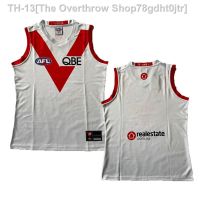 ❄ High Quality 2023 AFL White Swan Home Rugby Jersey Sports vest S-3XL