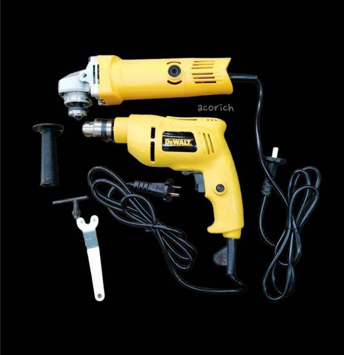 Acorich DEWALT 2in1 Electric Drill & Angle Grinder Lazada PH