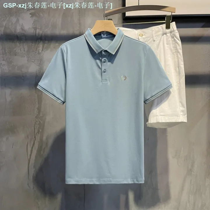 fred-perry-2023ใหม่เสื้อโปโลปักลายเม็ดเล็กๆเสื้อผ้าท่อนบนลาย-paul-unlined-เพื่อกลับคืนสู่วิธีโบราณปลูกฝังศีลธรรมของคนเสื้อโค้ทปก