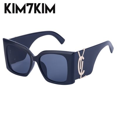 Oversized Cat Eye Sunglasses Women 2023 Luxury Brand Designer Fashion Big Frame Square Sun Glasses Female Gradient Shades UV400 Cycling Sunglasses