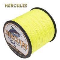 Hercules Fishing Line Multifilament 8 Strands Wire Spain Fishing Gifts for Men Fluorescent Yellow PE Carp 100-2000M Accessories