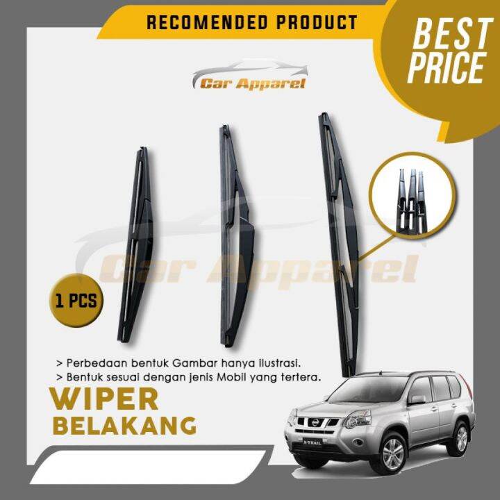 ukuran wiper x trail t31