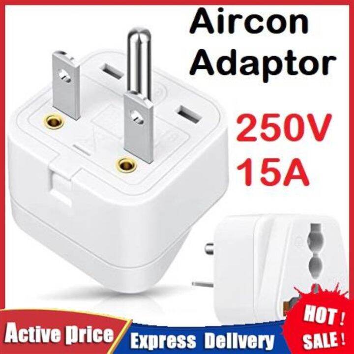 Adapter For Aircon Power Outlet Plug 1pc Nema 6 15p Us Travel Adapter Universal Socket 3 Prong 3579