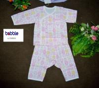 เสื้อผ้าเด็กอ่อน แบบผูก  BABBLE ตัดป้าย size 3M (3เดือน)