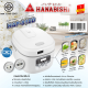 Hanabishi รุ่น HAP-818D หม้อหุงข้าวอุ่นทิพย์ดิจิตอล 1.8 ลิตร 900 วัตต์ แถมฟรี ทัพพีและถ้วยตวง หม้อหนา 5 ชั้น