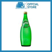 Nước khoáng thiên nhiên bổ sung ga từ nguồn chai thủy tinh Perrier 75cl