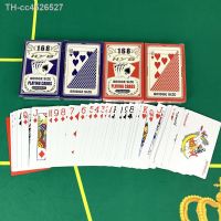 ☒♝ 58x88mm Multi-color Frosted Plastic Playing Cards Texas Holdem Blackjack Game for