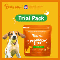 Zesty Paws Probiotic Bites for Dogs Gut Health [รสฟักทอง] (แบบนุ่ม 5/15/25/90 เม็ด) (หมดอายุ:02/2024) [อาหารเสริมสุนัขสำหรับบำรุงระบบย่อยอาหาร เสริมสร้างภูมิคุ้มกัน]