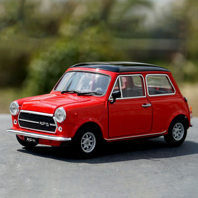 WELLY 1:24 BMW MINI Cooper 1300ของเล่นล้อแม็กรถยนต์ D Iecasts และของเล่นยานพาหนะรถรุ่นขนาดเล็กขนาดรุ่นรถของเล่นสำหรับเด็ก