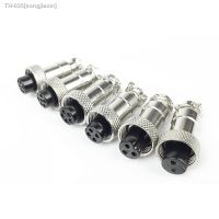 ✉ 1 Set GX12 Nut Type Male Female Electric Wire Panel Connector 2/3/4/5/6/7 Pin 12mm Circular Power Aviation Socket Plug NEW