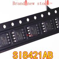 10ชิ้นใหม่นำเข้า SOP8 SMD ชิป Isolator แบบดิจิตอล SI8421AB-D-ISR