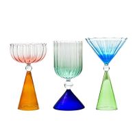 Internet celebrity creative glass cocktail combination set bar martini margarita bartending utensils