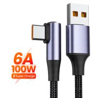 HOT weime428 - / 6A อย่างรวดเร็วชาร์จ USB Type C เคเบิ้ลสำหรับหัวเว่ย P40 Pro Mate 100วัตต์ซุปเปอร์ชาร์จ Kable USB C ชาร์จสายเคเบิลข้อมูลสำหรับซัมซุง S21 Xiaomi