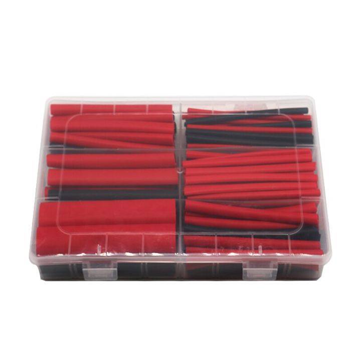 130pcs-3-1-dual-wall-adhesive-heat-shrink-tubing-kit-6-sizes-diameter-1-2-3-8-1-4-3-16-1-8-3-32-inch-wire-cable-sleeve-kit-electrical-circuitry-parts