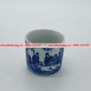 Combo 06 chén xanh uống nước loại đẹp