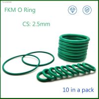 ♙✙✆ CS 2.5mm10Pcs in a PackFluorine Rubber Sealing O Ring FKM O-RingOil seal Water seal Gasket washerOD 6mm - 50mm