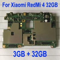 Global Firmware Original mainboard สําหรับ Xiaomi Redmi 4 Pro Prime เมนบอร์ดค่าธรรมเนียมการ์ดบอร์ดหลักชิปเซ็ตสายยืดหยุ่น 3GB 32GB