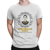 Creative Rbg T-Shirt For Men T Shirt Ruth Bader Ginsburg American Jurist Second Justice Short Sleeve Tee Shirt Gift Idea 【Size S-4XL-5XL-6XL】
