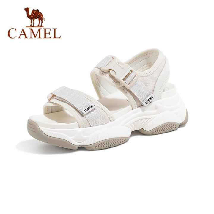 cameljeans-รองเท้าผู้หญิงฤดูร้อนรองเท้าแตะแพลตฟอร์มหนา-soled-velcro-รองเท้าแตะชายหาดนุ่ม-soled-สบายๆ
