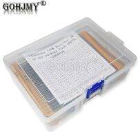 ✙ 2600pcs 130valuesx20PCS 1/6W 1 Metal Film Resistors Assorted Pack Kit Set Lot Assortment Fixed Capacitors 1/6W Resistors 1K 10K