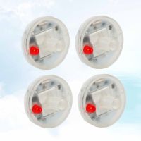 ❧☍☫ 4 Pcs Trim Lights Cars Strobe Lamp LED Decor Motorcycle Decorative Tire Light Hub