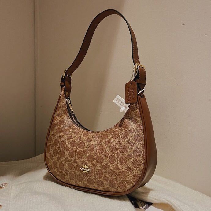 Premium Quality) 2022 New Original COACH Handbag Sling bag for Women on  sale Authentic PU Leather