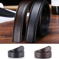 Men Ratchet Buckle Or Strap Leather Belt Replacement Free Buckle Adjustable Replacement Strap Cowboy