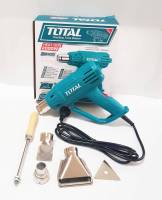 TOTAL เครื่องเป่าลมร้อน ปืนเป่าลมร้อน 2000 วัตต์ รุ่น TB20036(Heat Gun) ใช้ลอกสี ดัดงอพลาสติก ท่อพีวีซี ติดหรือลอกสติ๊กเกอร์