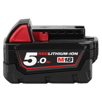 MILWAUKEE แบตเตอรี่ M18™ ขนาด 5.0 แอมป์อาวว์ รุ่น M18B5