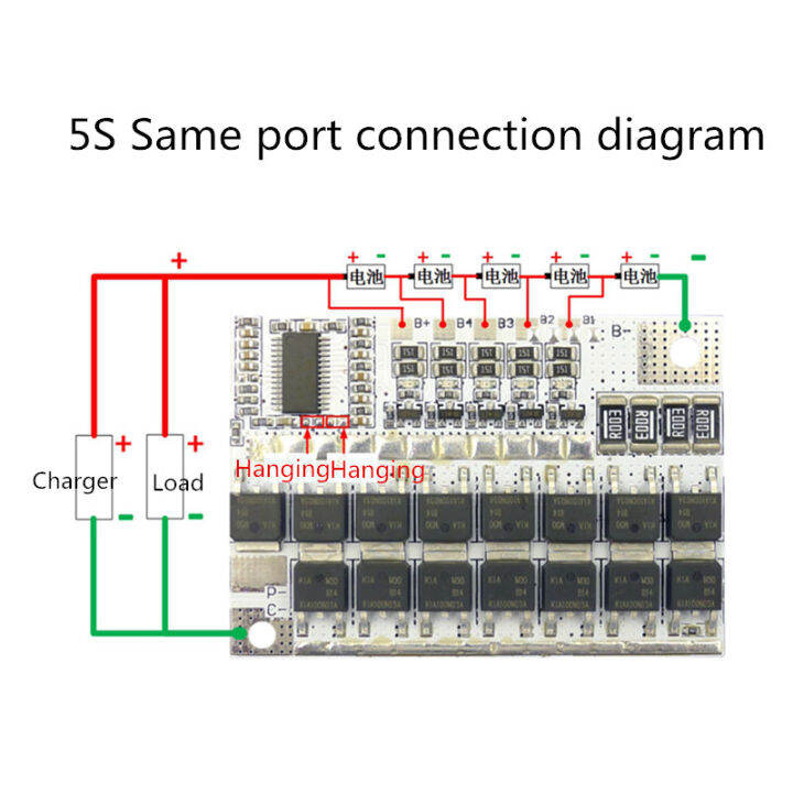 3s-4s-5s-bms-12v-16-8v-21v-100a-li-ion-lmo-ternary-แบตเตอรี่ลิเธียมป้องกันบอร์ดวงจร-lifepo4แบตเตอรี่ลิเธียมโพลิเมอร์-lifepo4