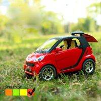 【CC】 Fortwo 1/32 Scale Diecast Pull Back Car Collectible Gifts for Children