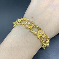 Vintage Jewelryชุดไทยเครื่องประดับเพชร สร้อยข้อมือ ประเพณีผู้หญิง1pcs