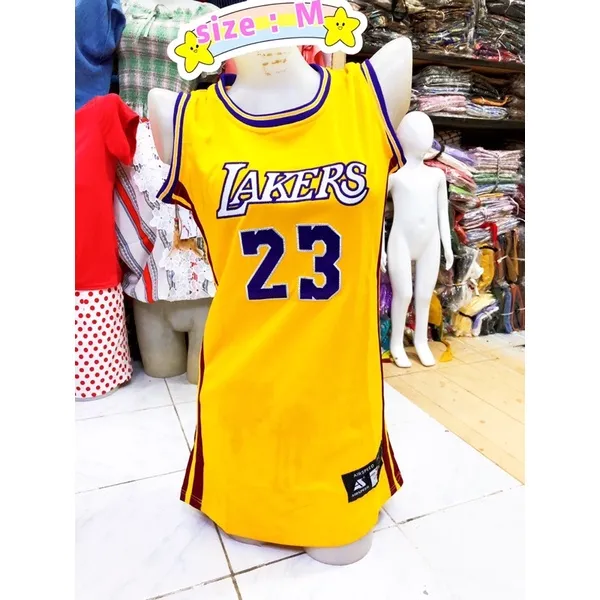 COD Nba Jersey Dress For Girls For Ladies Skirt Lakers 23 JAMES Lazada PH