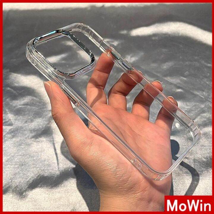 mowin-เข้ากันได้สำหรับ-เคสไอโฟน-เคสไอโฟน11-เคส-สำหรับเคส-iphone-หรูหราชุบเลนส์เคสนิ่ม-ป้องกันกล้องเคสใส-เรียบง่าย-เข้ากันได้กับ