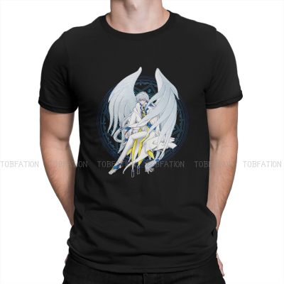 Anime Card Captor Sakura Yue Tshirt Graphic Men Tops Vintage Fashion Summer Clothing Cotton Harajuku T Shirt